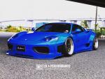 Ferrari 360 Modena by Liberty Walk 2016 года
